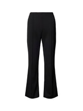 CALVIN2 2USCITA Calvin Klein Pantalone Ponte Pintuck Crop Nero Nero